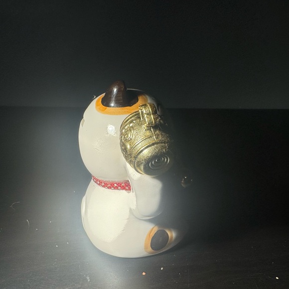 Coin bank Maneki neko Japanese Lucky cat Uchide no Koduchi Mino yaki Japan - Picture 6 of 8